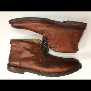 Florsheim brown leather boots